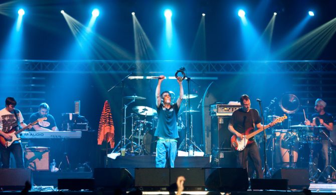 Ian Brown wystąpił w Stodole (Foto: Rafała Nowakowski)