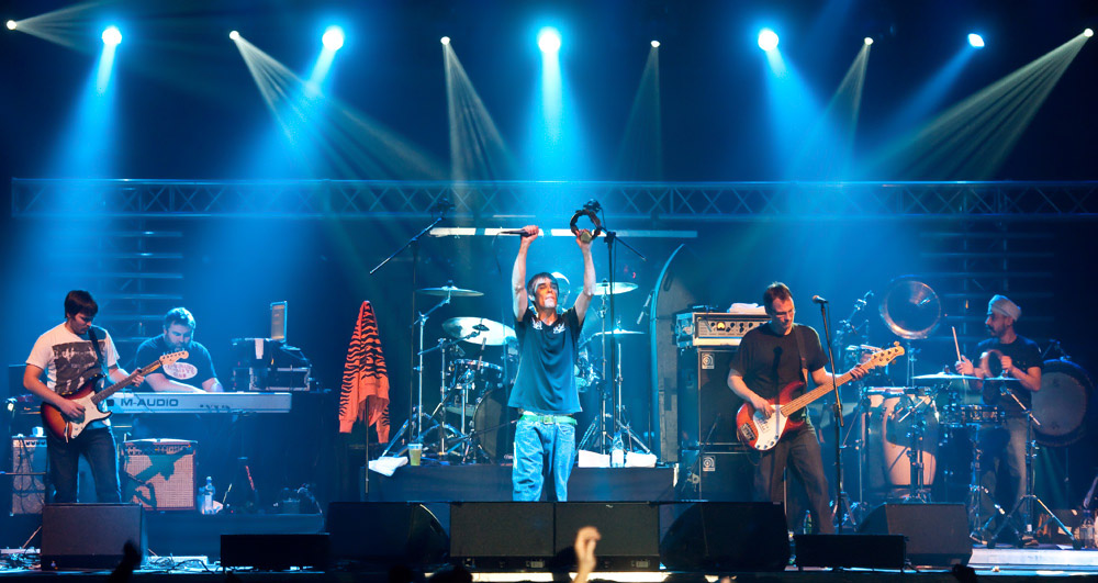 Ian Brown wystąpił w Stodole (Foto: Rafała Nowakowski)