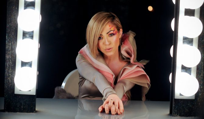 NATALIA KUKULSKA – na planie klipu „Wierzę w nas” (Foto: A. Rożej)