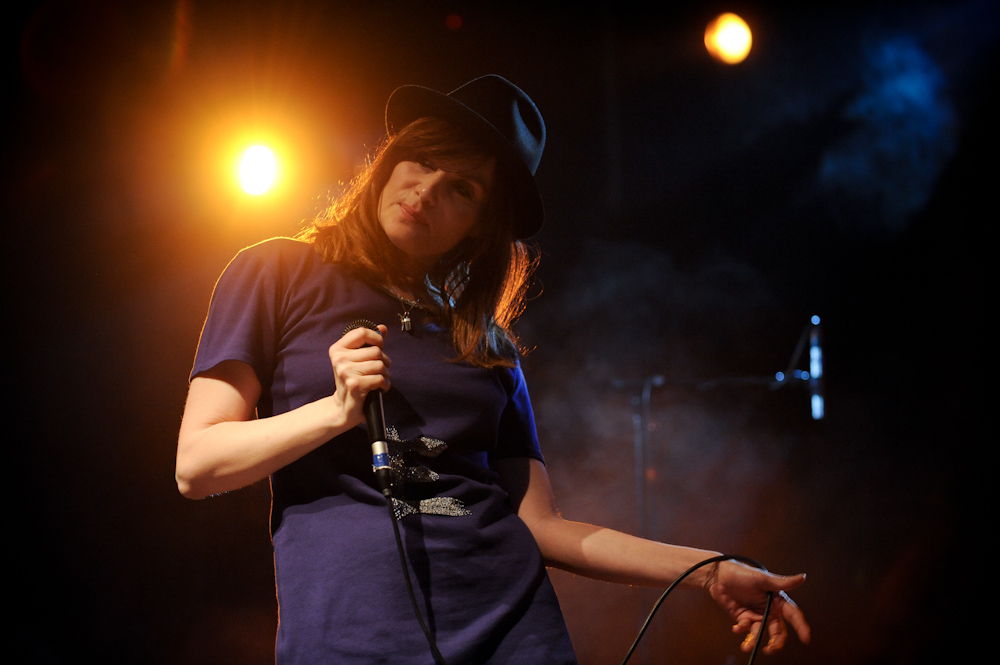 Emmanuelle Seigner w Palladium  (Foto: P. Tarasewicz)