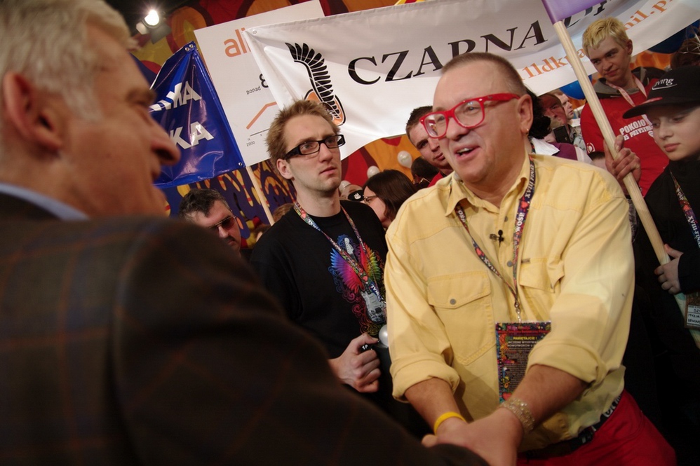 XVIII FINAŁ WOŚP – STUDIO S5 TVP – 10/01/10 (Foto: Artur Rawicz)