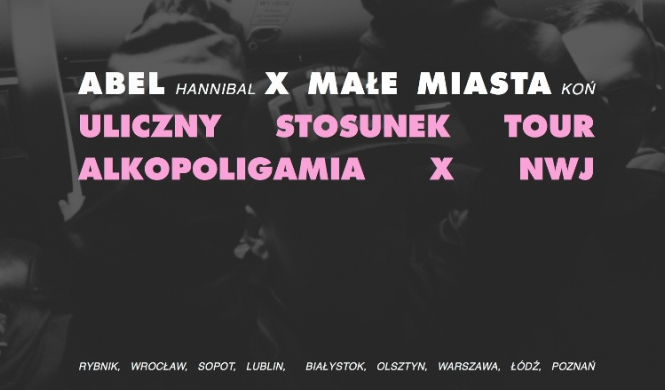 Abel i Małe Miasta rozpoczynają Uliczny Stosunek Tour