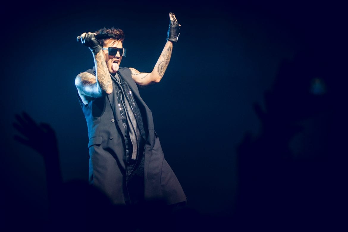 Queen + Adam Lambert na zdjęciach z Atlas Areny