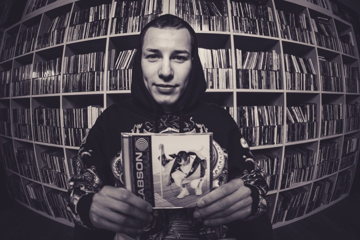 Żabson w nietypowy sposób uczcił otrzymanie złotej płyty