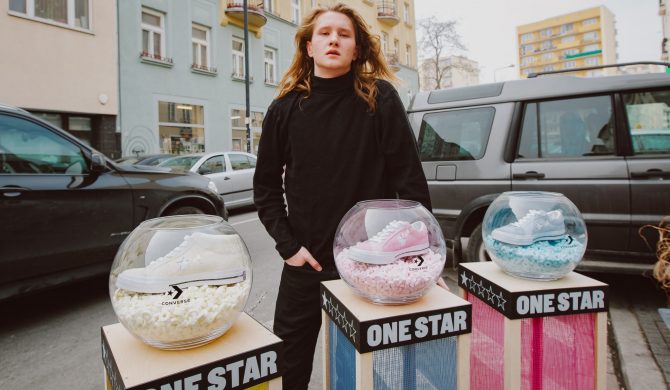 Young Igi promuje nowy model butów Converse’a