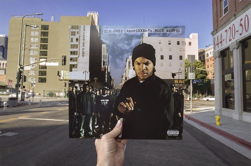 Fotograf spędził 10 lat na odnajdywaniu lokacji z okładek płyt