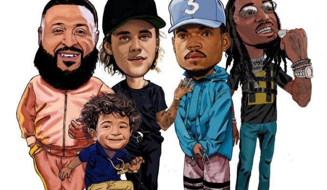 Bieber, Chance i Quavo w nowym klipie DJ-a Khaleda