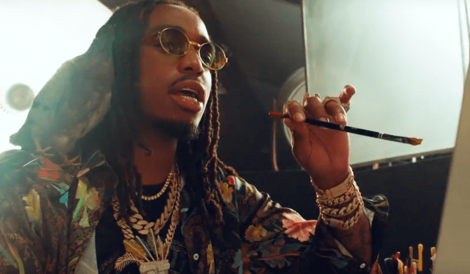 Quavo wystąpił dla garstki fanów. To koniec jego kariery czy zmyślny zabieg Chrisa Browna?