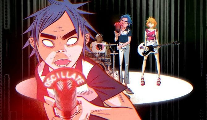 Hipnotyzujący teledysk Gorillaz