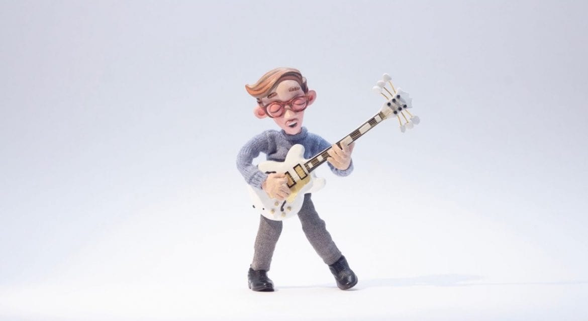 Plastelinowy Eric Clapton w klipie do „White Christmas”