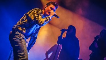 Dawid Podsiadło na zdjęciach z Ergo Areny