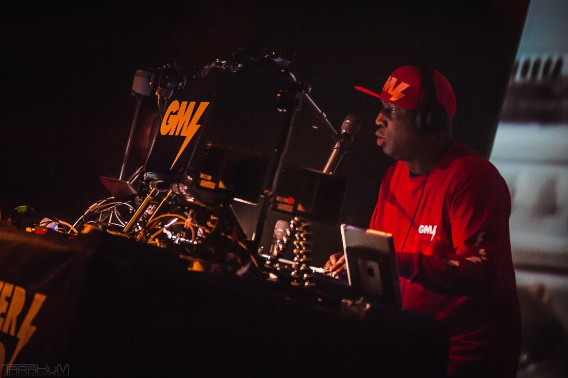 Granmaster Flash na zdjęciach z Gdańska