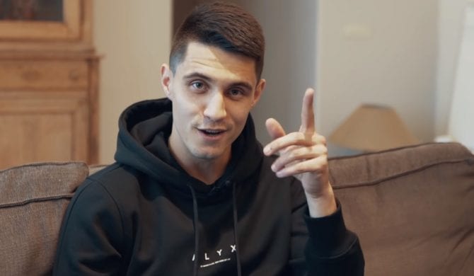 Bartosz Kapustka rapuje na bicie O.S.T.R.-a