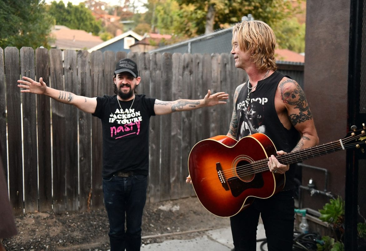 Duff McKagan na koncercie w Polsce