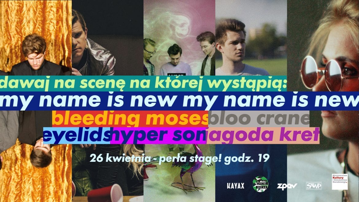 Cho na showcase projektu My Name Is News podczas Enea Spring Break