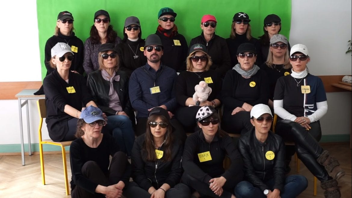 „Belfer nie świnia” – strajkujący nauczyciele nagrali cover piosenki Big Cyca