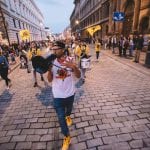 Dwukilometrowy koncert z ekologiczną wersją utworu „Sen o Warszawie” Dwukilometrowy koncert z ekologiczną wersją utworu „Sen o Warszawie”