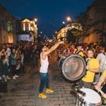 Dwukilometrowy koncert z ekologiczną wersją utworu „Sen o Warszawie” Dwukilometrowy koncert z ekologiczną wersją utworu „Sen o Warszawie”