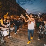 Dwukilometrowy koncert z ekologiczną wersją utworu „Sen o Warszawie” Dwukilometrowy koncert z ekologiczną wersją utworu „Sen o Warszawie”
