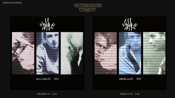 Okładki polskich płyt rapowych przeniesione do świata Star Wars Okładki polskich płyt rapowych przeniesione do świata Star Wars