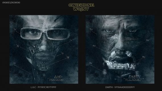 Okładki polskich płyt rapowych przeniesione do świata Star Wars Okładki polskich płyt rapowych przeniesione do świata Star Wars