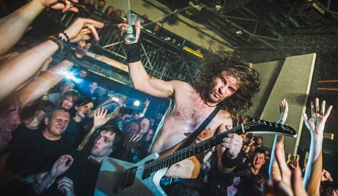 Airbourne na zdjęciach z koncertu w Gdyni