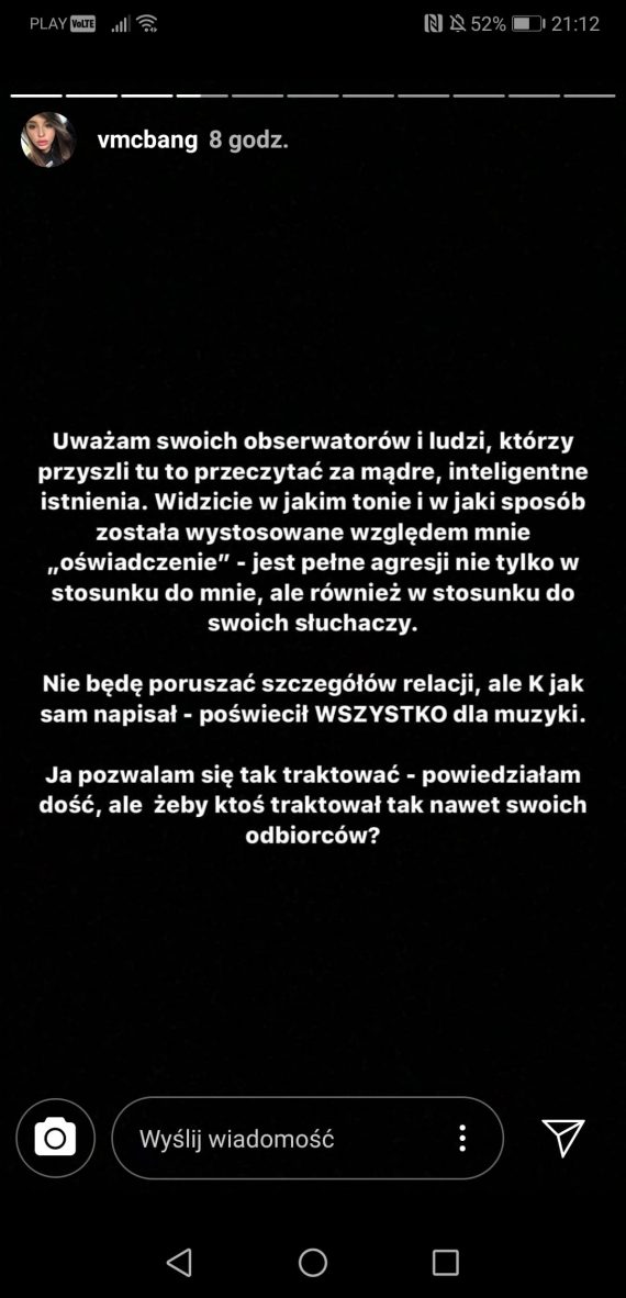 Partnerka oskarża Kartky’ego o znęcanie. „Ciąganie za włosy, bicie, duszenie” Partnerka oskarża Kartky’ego o znęcanie. „Ciąganie za włosy, bicie, duszenie”