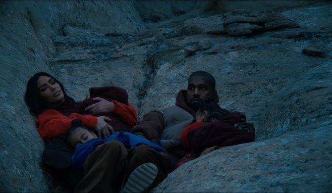 Kim w nowym klipie Kanyego Westa