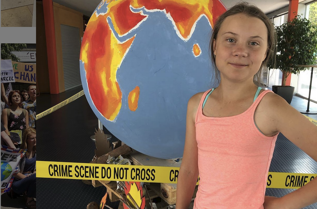 Matka chrzestna punk rocka napisała wiersz dla Grety Thunberg