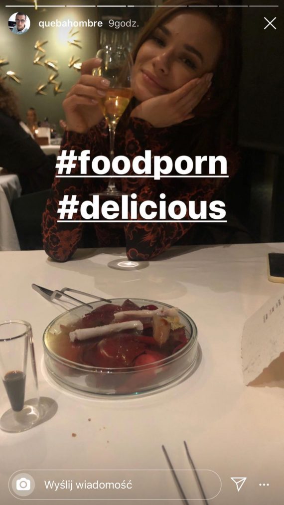 Quebo z Natalią Szroeder w walentynki u Amaro. Raper odwiedził też Vitkaca Quebo z Natalią Szroeder w walentynki u Amaro. Raper odwiedził też Vitkaca