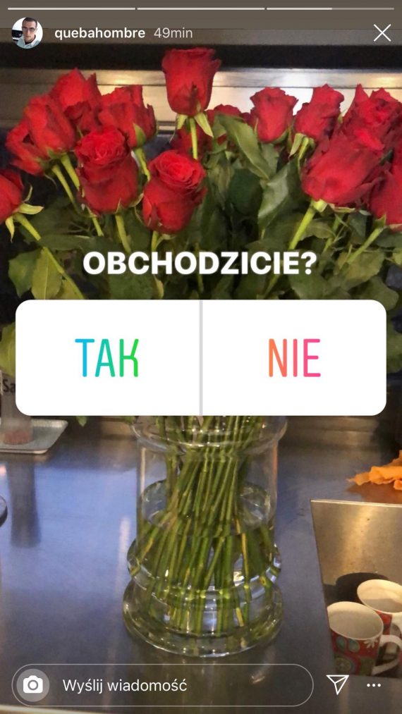 Quebo z Natalią Szroeder w walentynki u Amaro. Raper odwiedził też Vitkaca Quebo z Natalią Szroeder w walentynki u Amaro. Raper odwiedził też Vitkaca