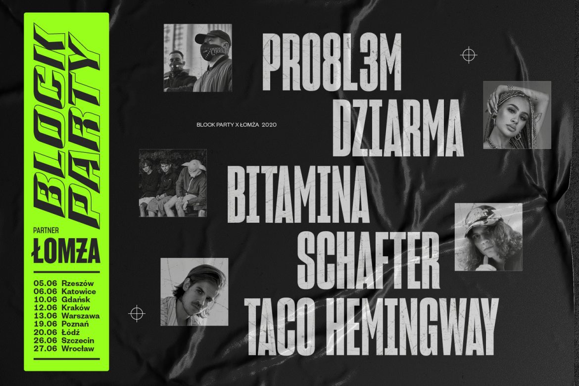 Bilety na Block Party x Łomża już dostępne