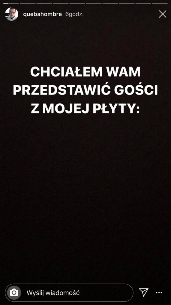 Quebonafide o swoich gościach. Kto jest jego faworytem, a kto „inspirującą młodą postacią”? Quebonafide o swoich gościach. Kto jest jego faworytem, a kto „inspirującą młodą postacią”?