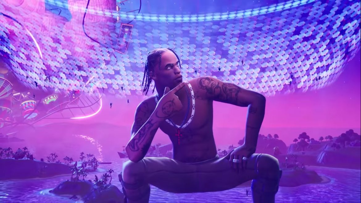 Travis Scott na koncercie w „Fortnite” zarobił dwadzieścia razy więcej niż zarabia na występach w realu