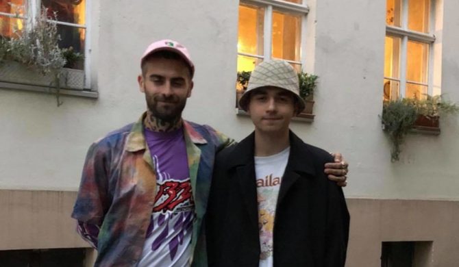 Quebo i Mata w Berlinie. Artyści spotkali się z gwiazdą reprezentacji Polski