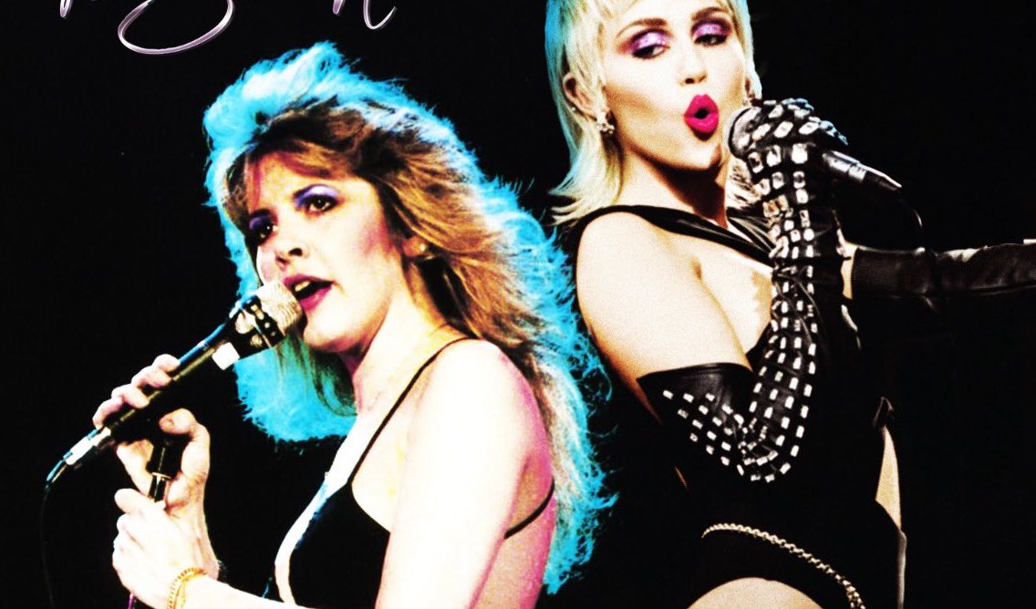 Miley Cyrus oraz Stevie Nicks  w nowej wersji „Midnight Sky”