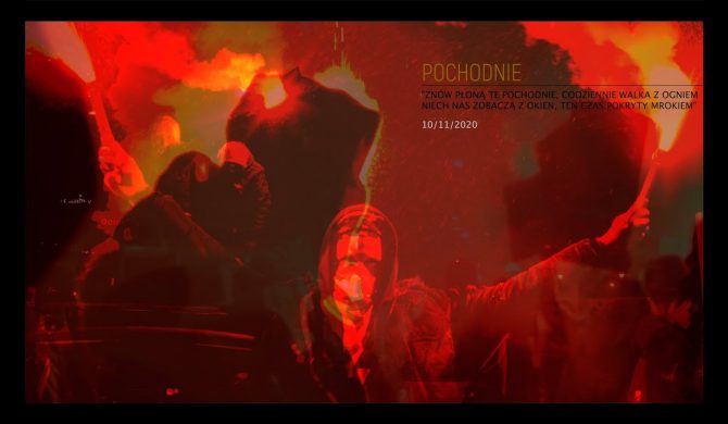 Peter Kukulski pali pięciusetzłotowe banknoty. W teledysku wykorzystano także ujęcia ze strajku kobiet