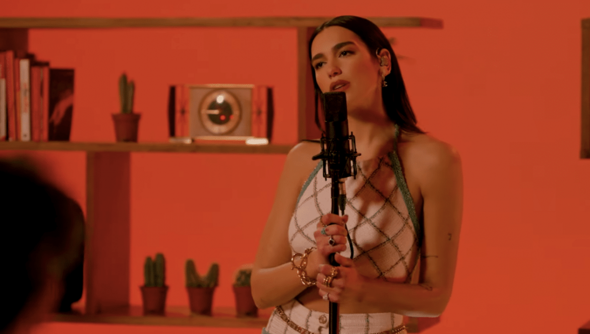 Dua Lipa wystąpiła w domowej wersji Tiny Desk Concert