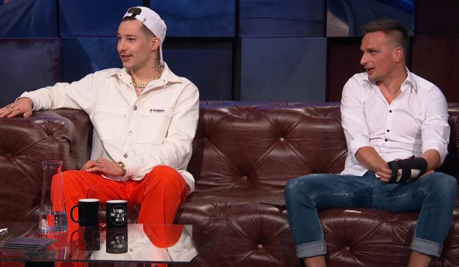 Żabson: „Kiedy już skończę z muzyką, chciałbym robić coś chillowego”. Sławomir Peszko odpowiada: „Zadzwoń do mnie, pochillujemy”