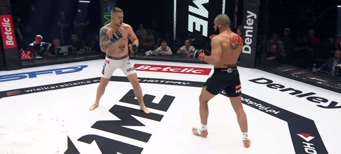 Fame MMA: Arab imponuje formą i zmysłem taktycznym. „Ja chcę zarabiać pieniążki” – komentuje raper