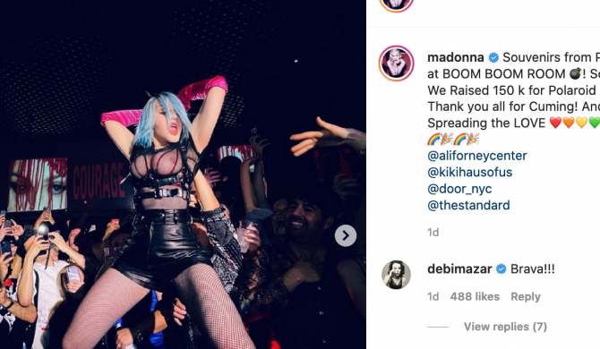 Madonna z odważnym występem podczas imprezy New York Pride