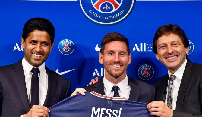 PSG wita Leo Messiego w drużynie polskim kawałkiem