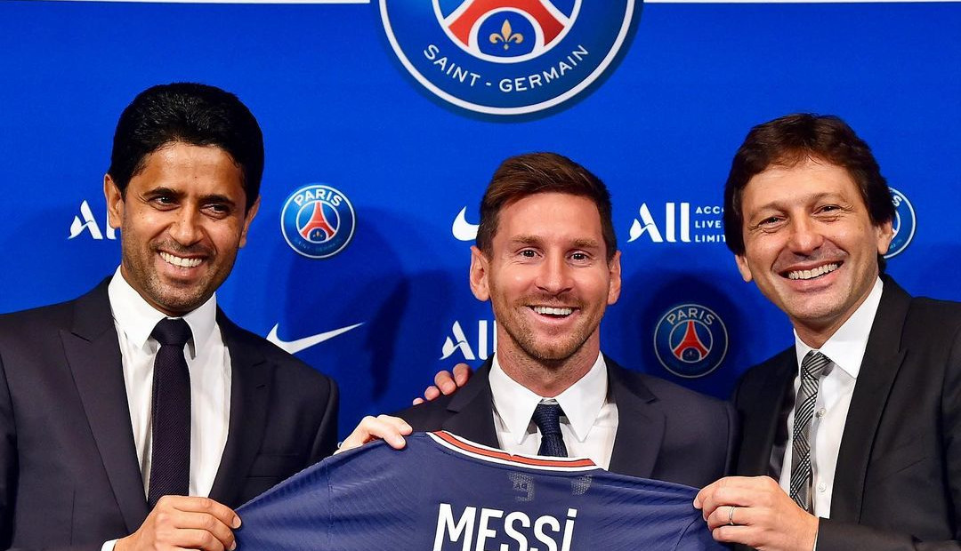 PSG wita Leo Messiego w drużynie polskim kawałkiem