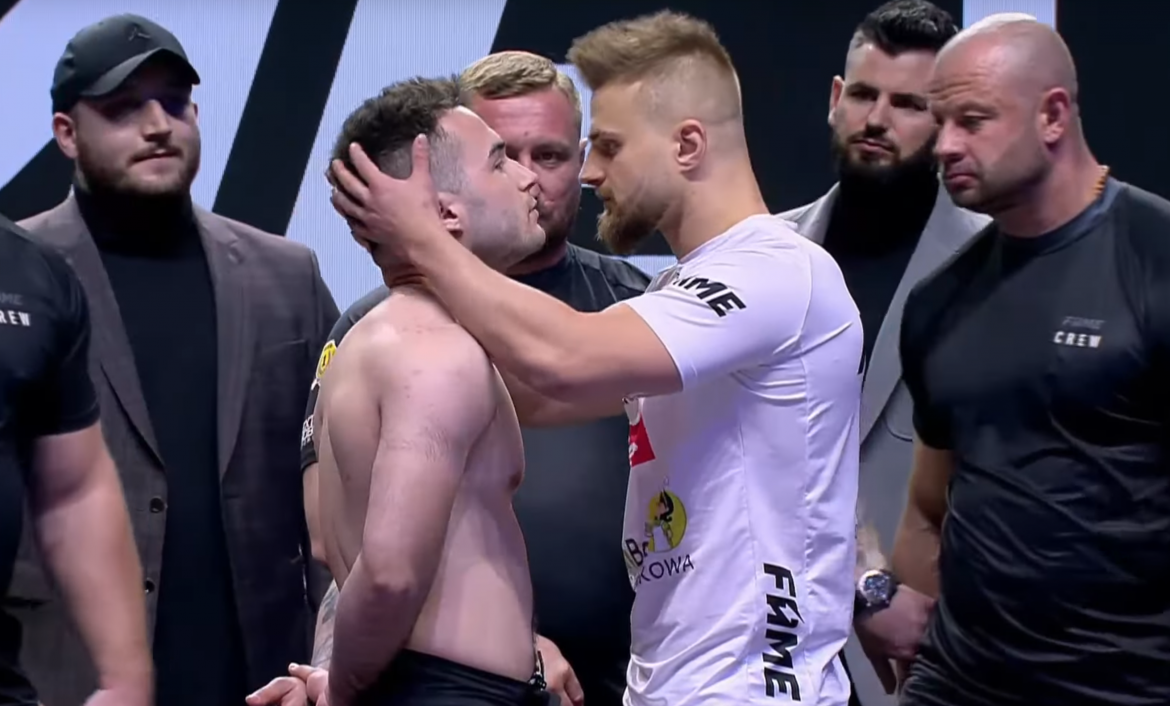 Filipek: „Ferrari robi z siebie klauna pod publikę”. Przepychanki podczas ważenia przed walką