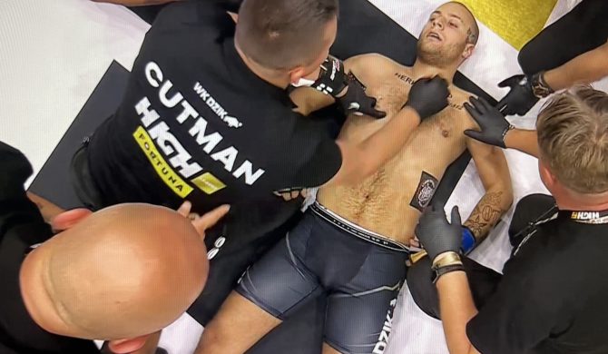 Macias trafił do szpitala po walce z Josefem, ale z niego uciekł