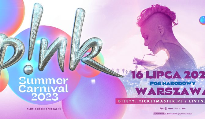 P!NK wraca do Warszawy i zagra na PGE Narodowym