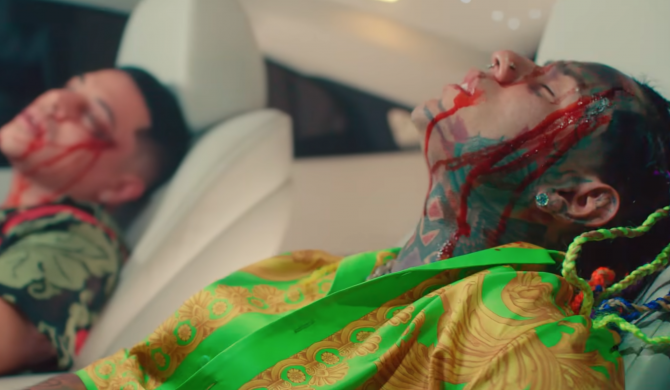 Tekashi nagrywa z Meksykanami i prawie ginie w wypadku