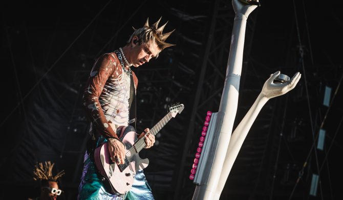 Machine Gun Kelly rozczarowany frekwencją na jego koncercie na Open’erze