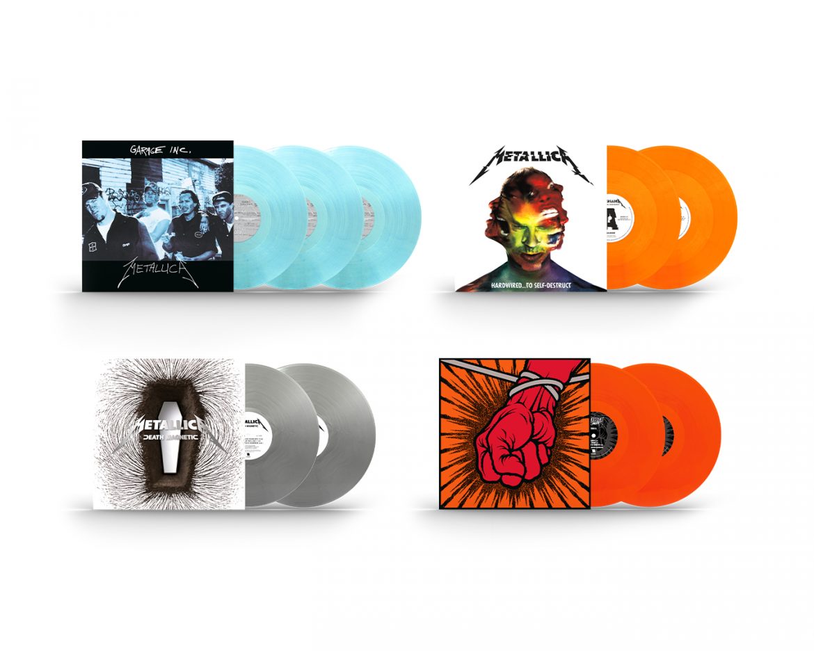 Metallica zapowiada drugą fazę reedycji na kolorowych winylach