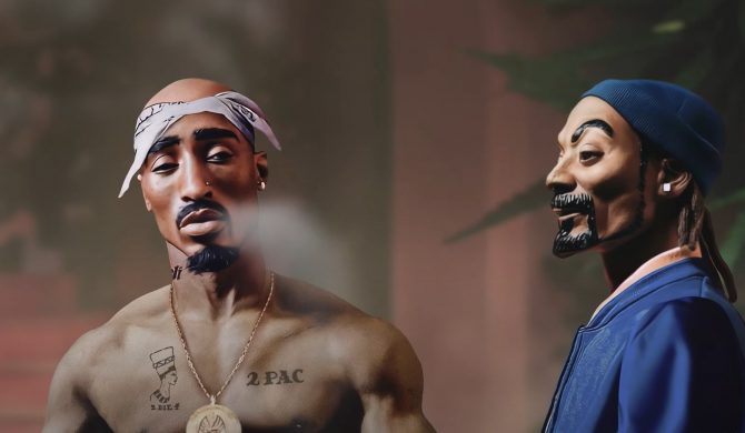 Animowane wersje 2Paca, Boba Marleya i innych kultowych postaci w nowym klipie Snoopa